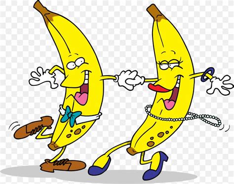 Go Bananas Dancing Dance Animation Royalty Free Png 1600x1262px Go