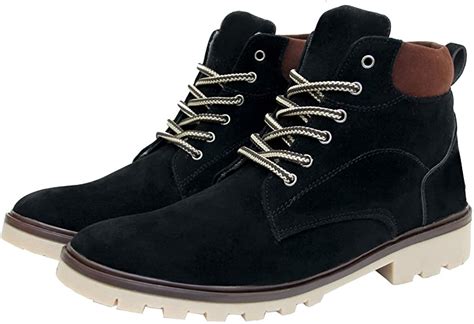Rodox Casual Long Boots For Men Hicking Shoes Black