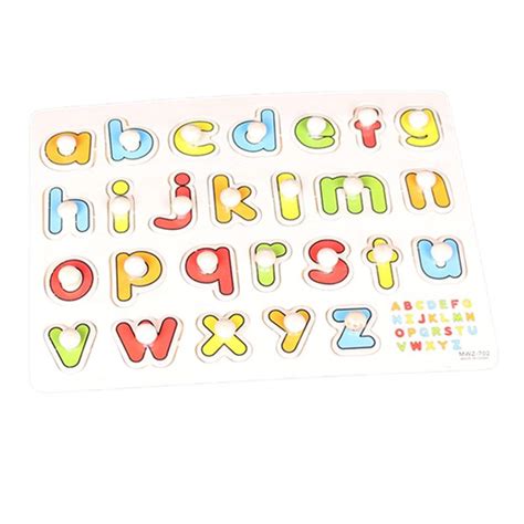 Lowercase Letters Abc Puzzles Board For Preschools Boys And Girls Fun