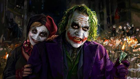 Joker And Harley Quinn Joker Harley Quinn Dc Comics Artwork Hd