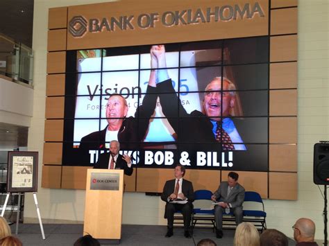 Bill Lafortune Bob Dick Recognized For Bok Center Public Radio Tulsa
