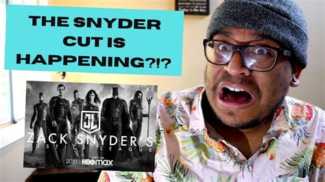 The Snyder Cut Is Coming In 2021 Youtube