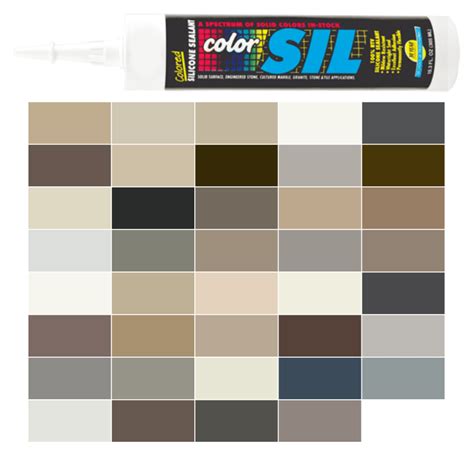 Colored Caulk Tec Color Line Silicone Colored Caulking By Color Rite