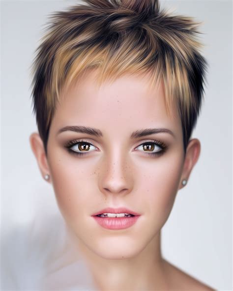 Emma Watson Realistic Illustration On Behance