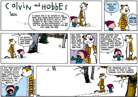 Heres Every Calvin And Hobbes New Years Eve Comic Theyre Awesome Of