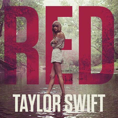 Taylor Swift Red Single Song Cover Taylor Swift Single Taylor Swift