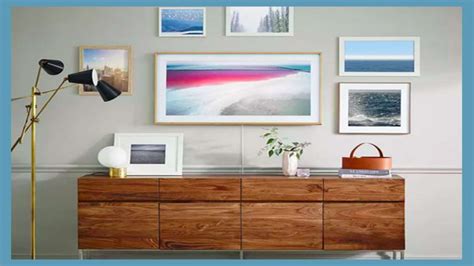 The Frame Samsungs New Tv Looks Like A Piece Of Wall Art N Gizbot