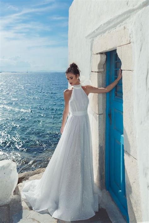Pin By Eloa On Vestido De Noiva Greek Wedding Dresses Grecian