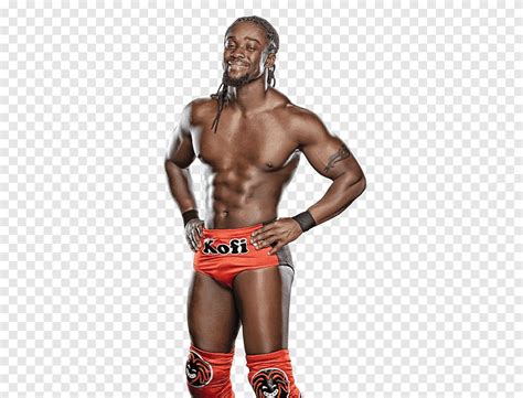 Barechestedness Kofi Kingston Active Undergarment Air Boom Facial Hair Candice Michelle Tshirt