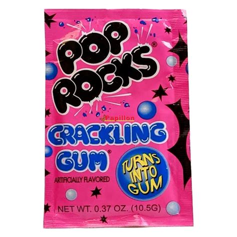 Pop Rocks Popping Candy Crackling Gum 105 Gr