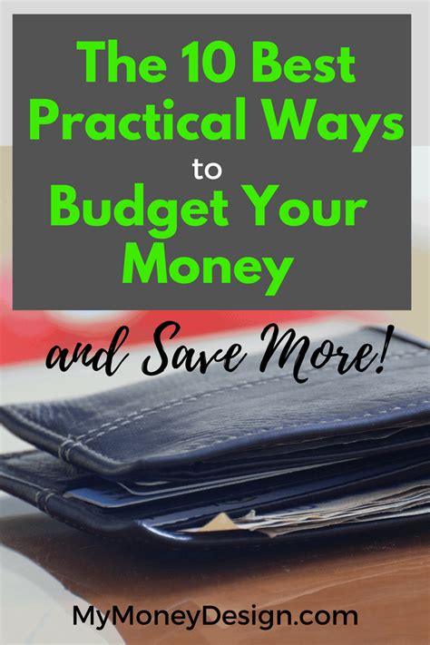 Practical And Best Ways To Budget Your Money And Save More