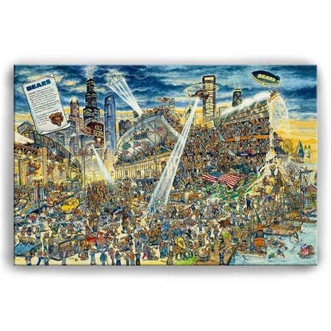 Find new and preloved chicago cubs items at up to 70% off retail prices. Chicago Bears Look & Laugh Puzzle, 500 Pieces, Joe ...