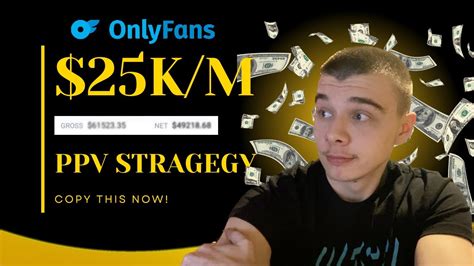 triple your income on onlyfans with this ppv strategy how to make money on onlyfans 2023 youtube
