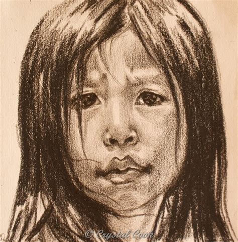 Art By Crystal Cook Undecided Sold Southeast Asian Girl