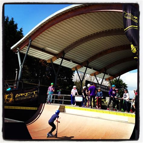 Demo At The Front Skatepark Weymouth Skate Park Basketball Court