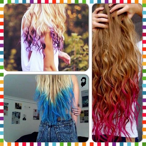 Can You Dye Hair With Kool Aid How To Dip Dye Your Hair With Kool Aid