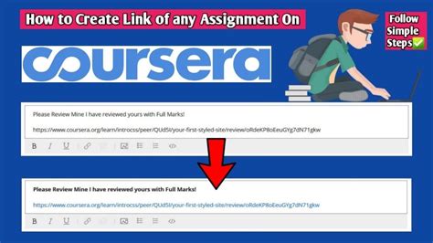 How To Create Coursera Assignment Link In Any Coursera Course YouTube