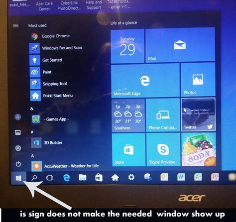 Win 10 Does Not Show Start Menu And All Programs Loaded On My Desktop
