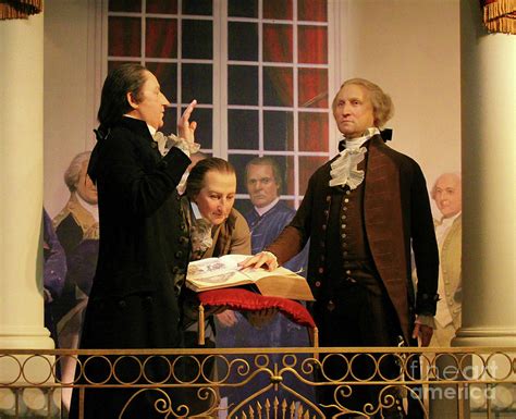 George Washington Is Sworn In As President Photograph By Dan Oneill