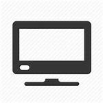 Tv Widescreen Icon Screen Computer Simple Electronics