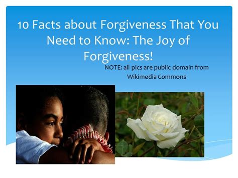 10 Facts About Forgiveness That You Need To Know Facts Need To Know