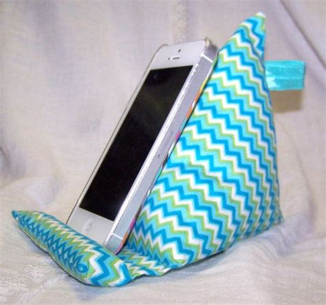 Phone Stand Phone Holder Fabric Pillow Wedge By Peachykeenday Cell