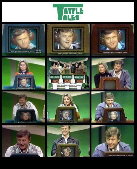 Maybe you would like to learn more about one of these? Tattletales -- (1974-78, 1982-84) Host: Bert Convy. Announcers: Jack Clark (1974), Gene Wood ...
