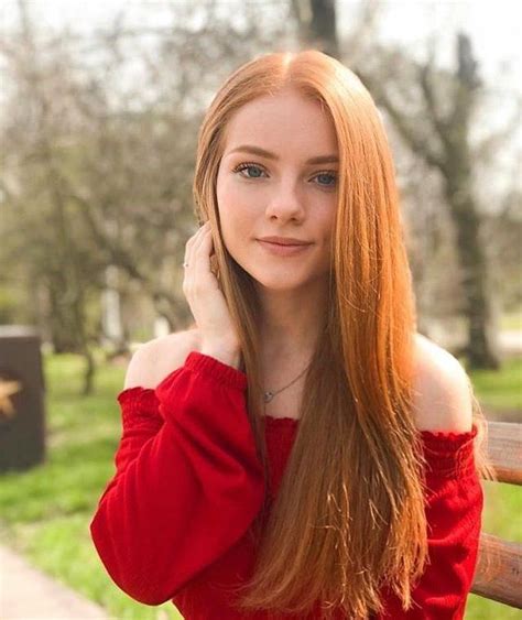 Julia Adamenko Redheads Pretty Redhead Beautiful Redhead Girls With Red Hair