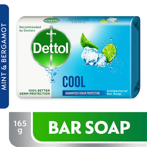 Dettol original soap is the gentle, hygienic way to cleanse and protect your skin. Dettol Cool Anti Bacterial Bar Soap 165 gr | Wholesale ...
