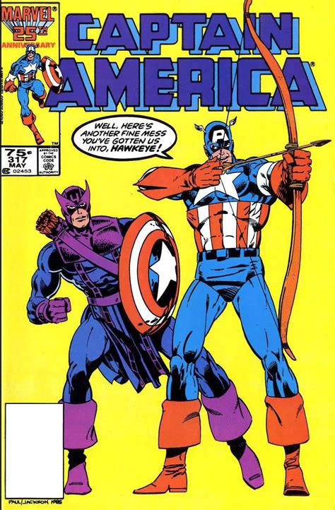 Marvel1980s Captain America Comic Books Captain America Comic Comic