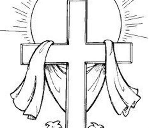 Download High Quality Cross Clipart Black And White Easter Transparent
