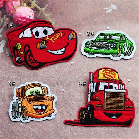 4pcs Mixed Car Patches For Clothes Quiltssupply