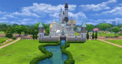 Disney Castle No Cc By Jamspanumas At Mod The Sims Sims 4 Updates