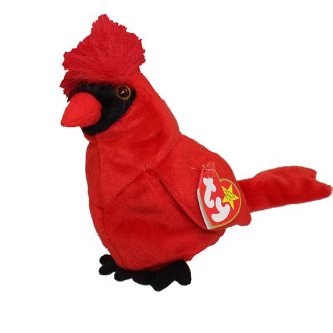 Ty Beanie Baby Mac The Cardinal Inch Bbtoystore Toys