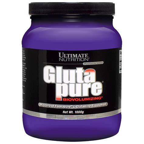 Glutapure Ultimate Nutrition 1000 gram, 400 gram, 300 capsule / Glutamine Ultimate | Suplemen ...