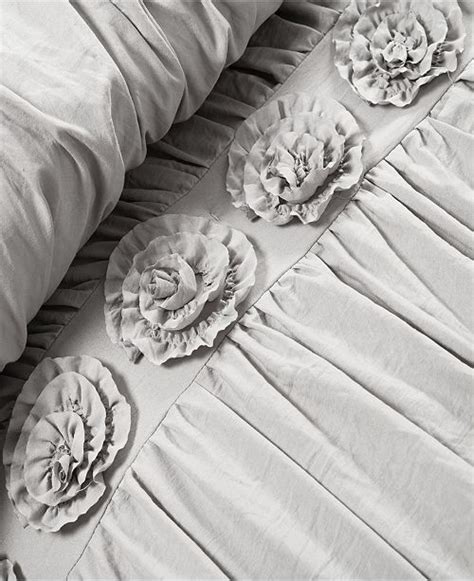 Lush Décor Darla Ruched 3 Piece Fullqueen Comforter Set And Reviews