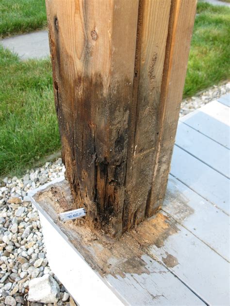 how to wrap 6x6 posts - Parfait Blogger Photo Galery