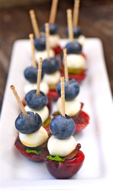 Mini Fruit Skewers Recipe For 4th Of July Cooking On The Weekends