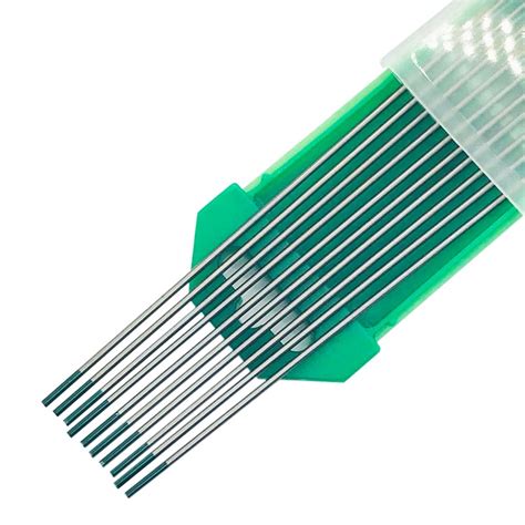 Green Tip Pure Tungsten Electrode 1 6mm X 150mmsolder For Soldering