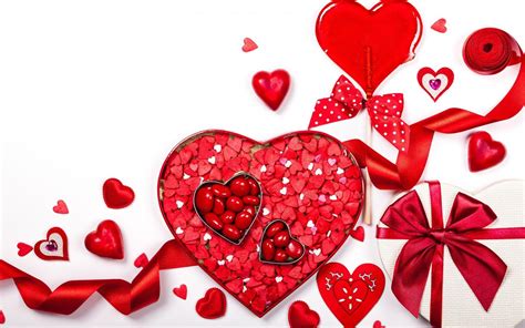Red Cute Heart Wallpapers Wallpaper Cave