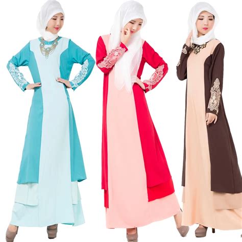 MZ Garment Muslim Women Dress Sunday Best Long Sleeve Dresses Malaysia Islamic Abaya Fashion