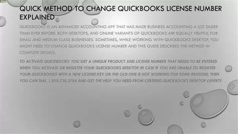 Ppt Read This Guide On How To Update The Quickbooks License Number