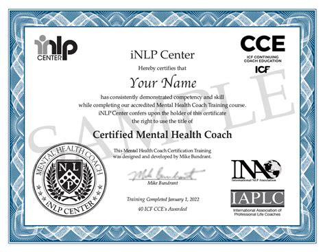 Arriba 85 Imagen Accredited Mental Health Coach Certification Abzlocal Mx