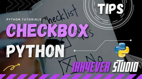 How Do I Make A Checkbox In Python Python Tkinter Checkbutton