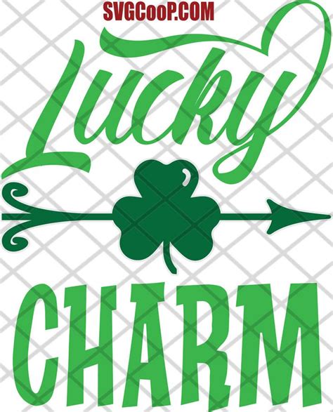 Lucky Charm Svg Dxf Eps  Png Digital File Great St Etsy Svg