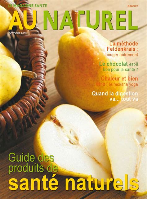 Magazine Au Naturel No33 Octobre By Magazine Au Naturel Issuu
