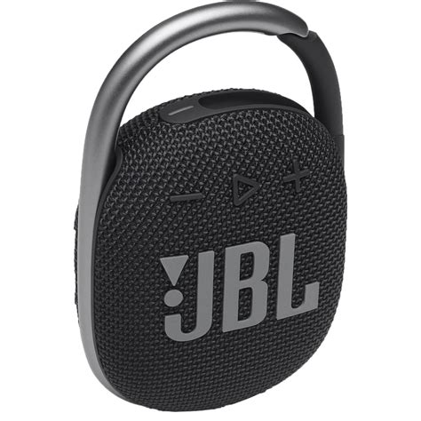 Jbl Clip 4 Portable Bluetooth Speaker Black Jblclip4blkam Bandh