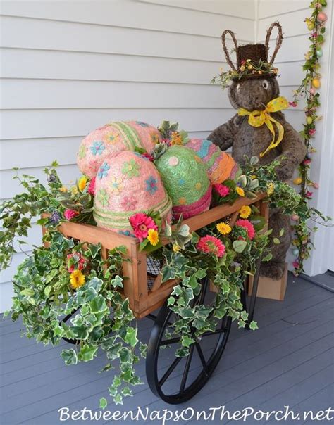 30 Diy Easter Outdoor Decorations Hative