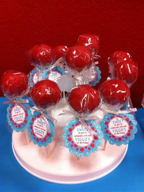 Dr Seuss Cake Pops 3rd Birthday Parties Bday Party Birthday Cakes