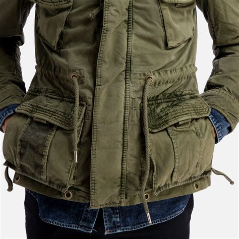 Flag Jacket Army Green Superdry Jackets